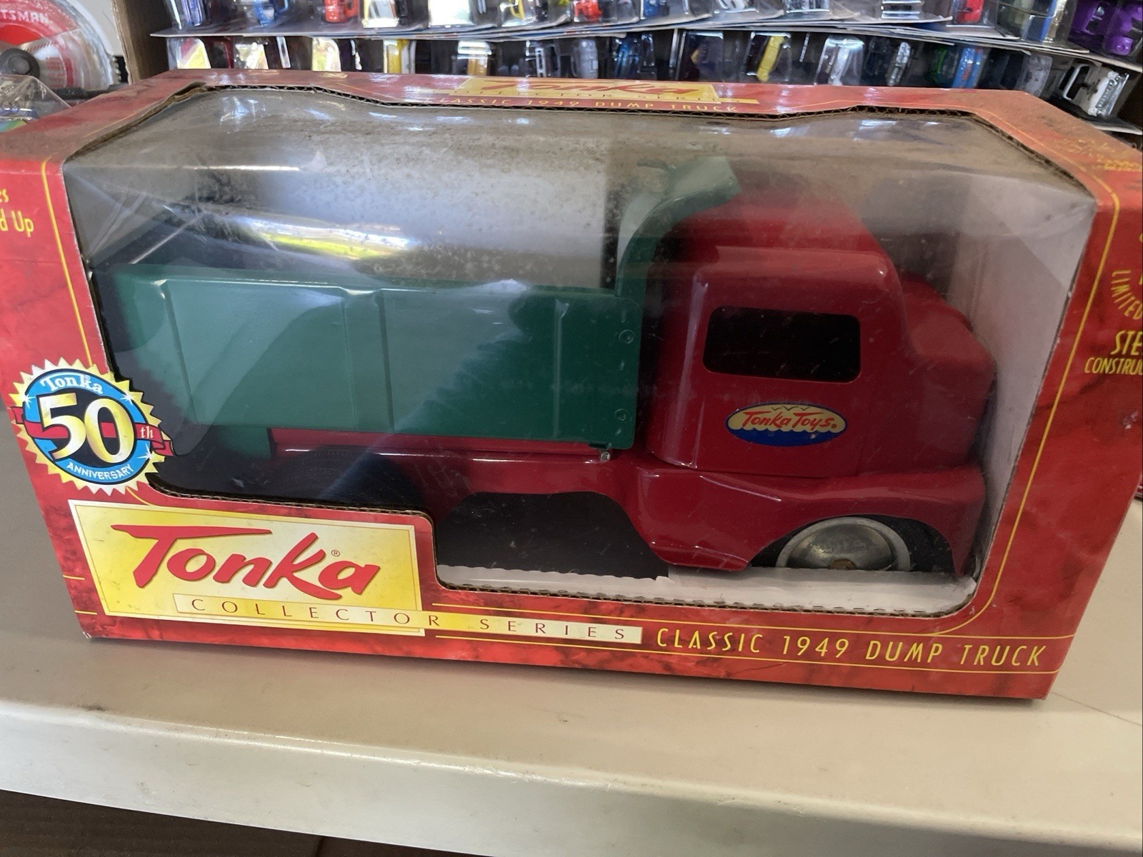 Tonka Collector Series 1949 Dump Truck 1:18 Steel Red Green Limited Edition