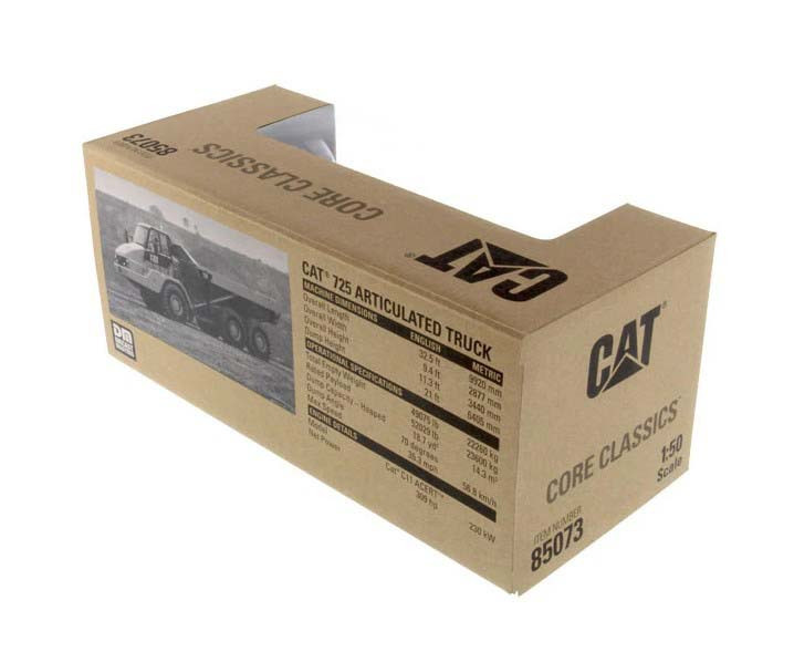 Diecast Masters 85073C Cat 725 Articulated Truck 1/50 Scale Model