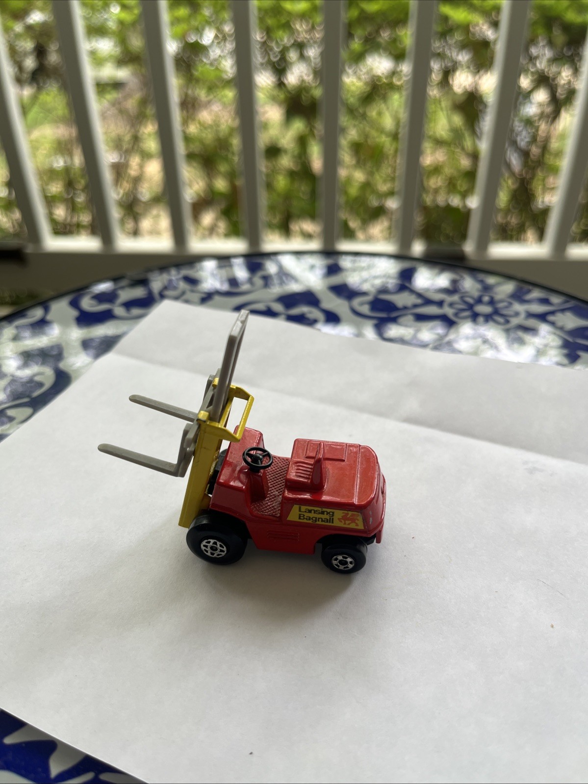 Matchbox Superfast Forklift Truck No 15 Lansing Bagnall 1972 England Made Lesney