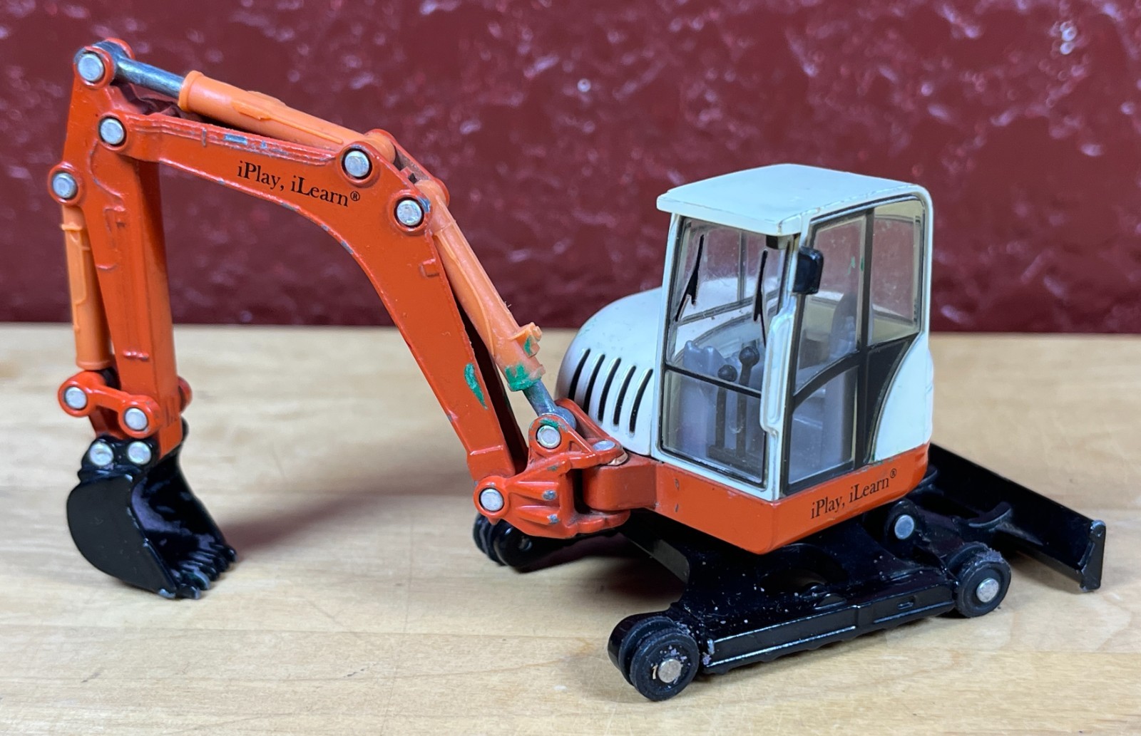 KDW iPlay iLearn Diecast Excavator Crane Mini Construction Heavy Machinery