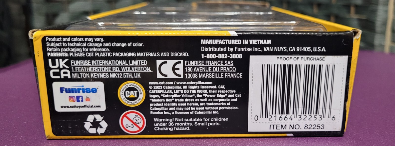 Caterpillar Construction Vehicles Die Cast Metal 3-Pack Item #82253 Brand New