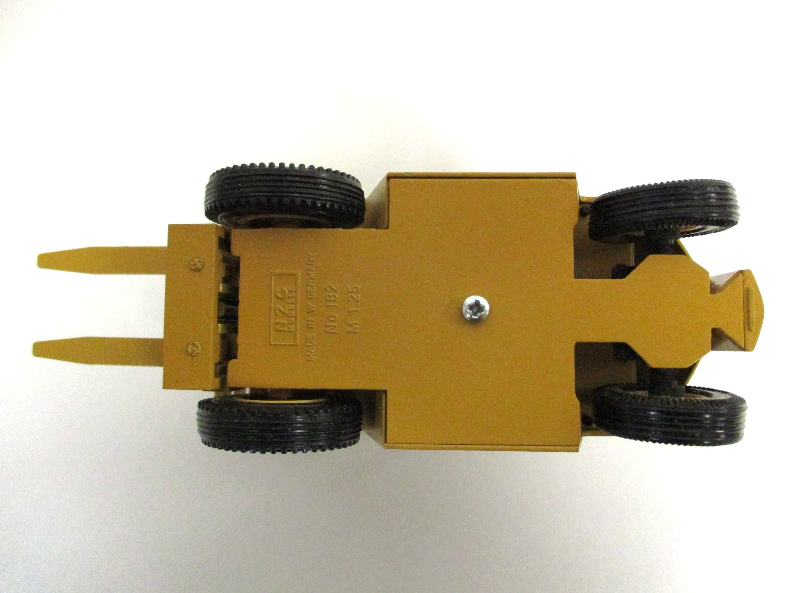 VINTAGE NZG – CATERPILLAR / CAT V 80 E V80E FORK LIFT TRUCK – 1/25 DIECAST