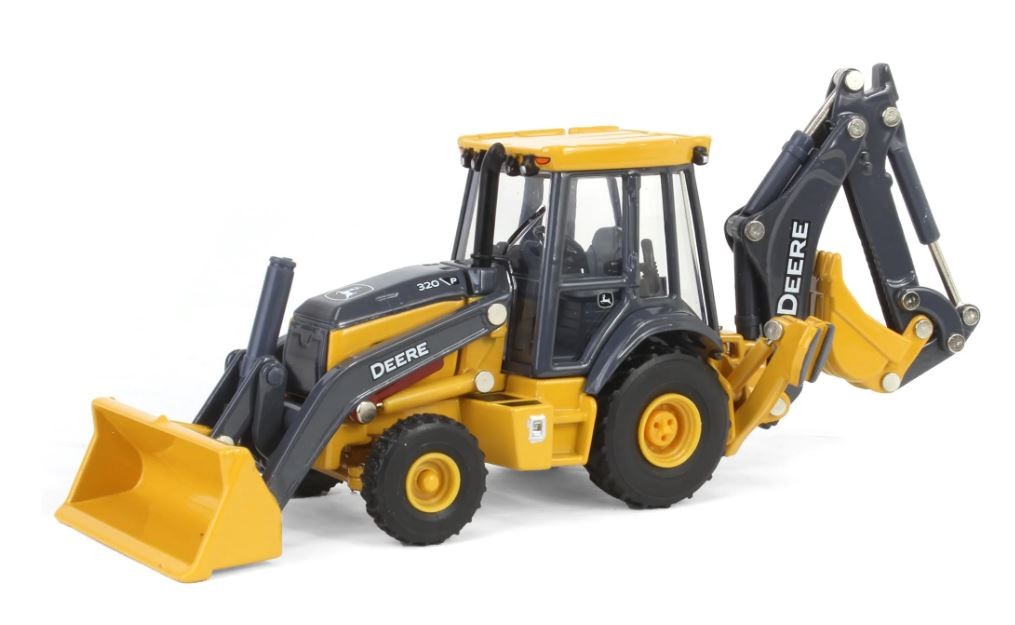 ERTL – JOHN DEERE 320 P-Tier Backhoe – Prestige Collection – 1/50 – E…