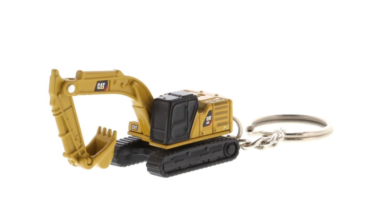 Caterpillar Micro 320 Hydraulic Excavator Keychain (QUANTITY SHIPPING DISCOUNT)