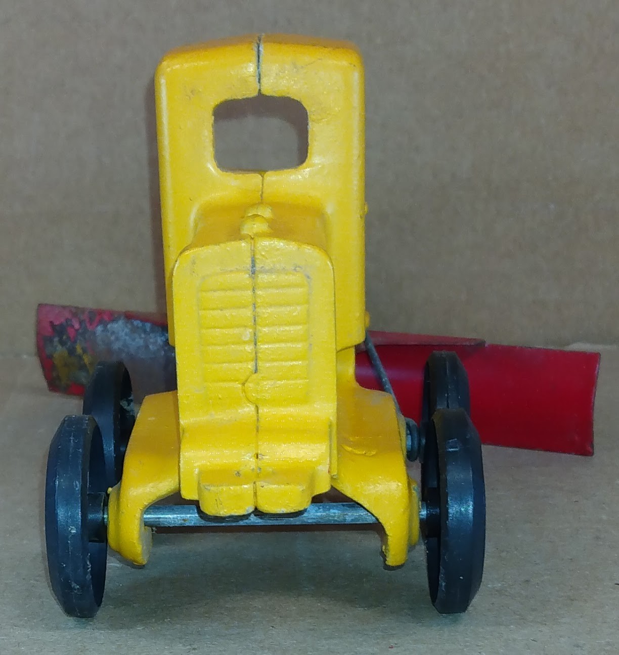 9&Prime; Diecast Aluminum Road Grader No. 9100 by SLIK Toys