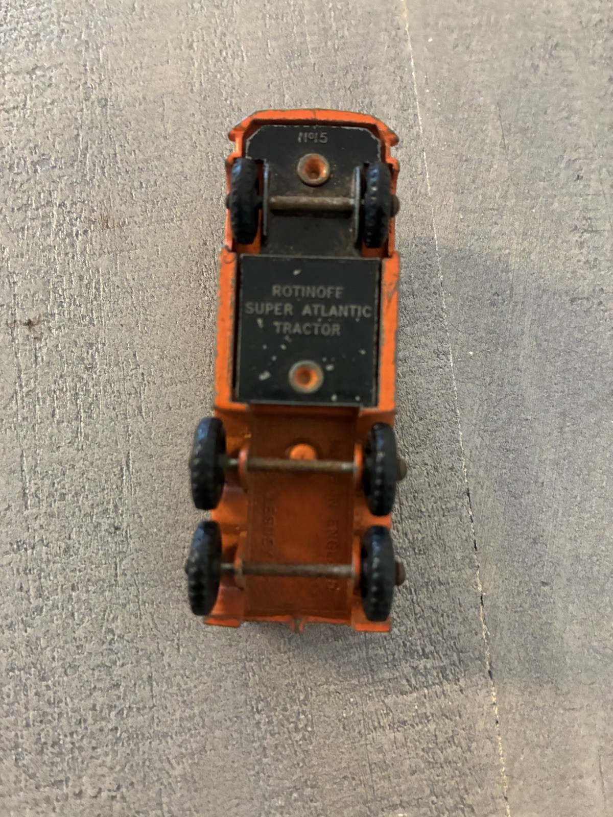 VTG Matchbox Lesney No.15- Rotinoff Super Atlantic Tractor-