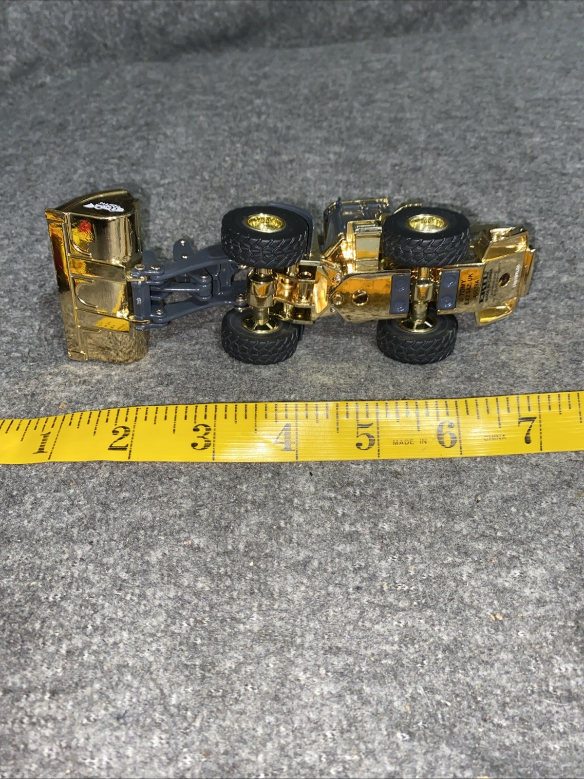 Ertl 1/50 Scale John Deere 544L Wheel Loader Front Gold Plated 50th Anniversary