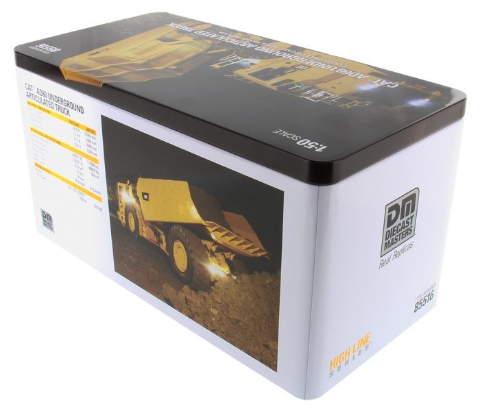 DIECAST MASTERS – CATERPILLAR AD60 Articulated Underground with Lights…