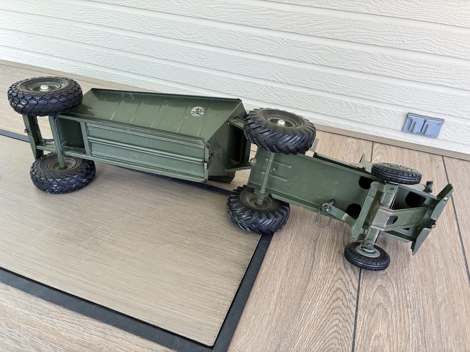 Vintage 1950s Doepke The Pioneer Live Bottom Earth Mover FAST SHIP From Colorado