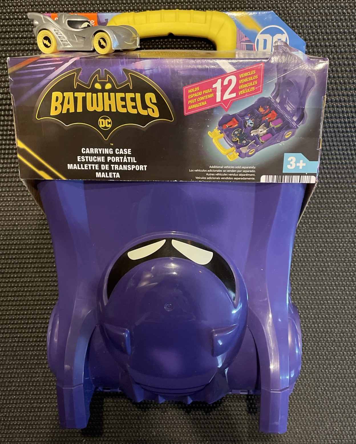 DC Batwheels Batmobile Carrying Case with Exclusive Vehicle Included New