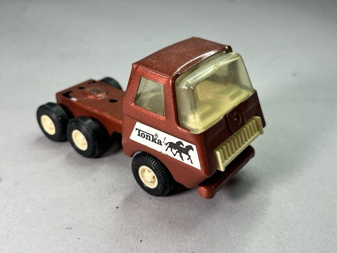 Tonka Horse Semi Truck Cab Metallic Bronze 55010 Vintage Toy Truck