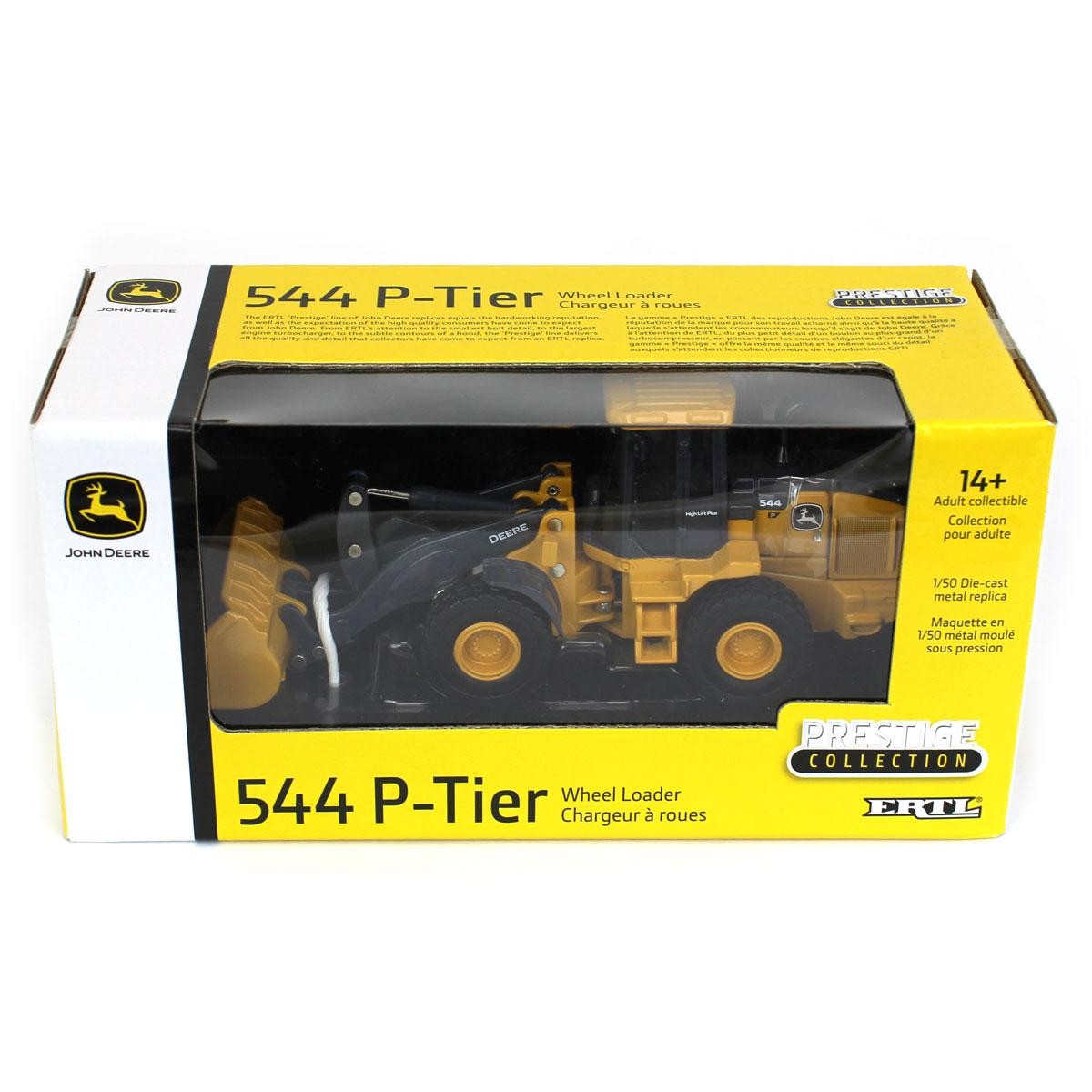 ERTL,JOHN DEERE 544P wheel loader – Prestige collection, 1/50, ERT45844