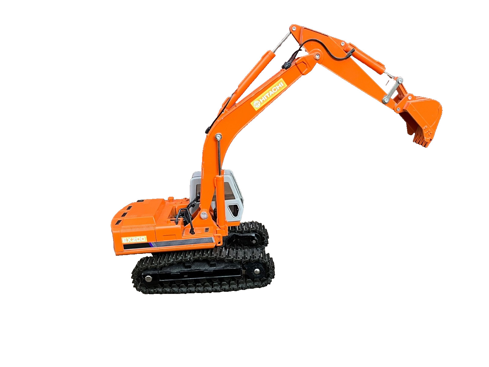 HITACHI die-cast model Excavator EX200, scale 1:40. In EUC. No box.