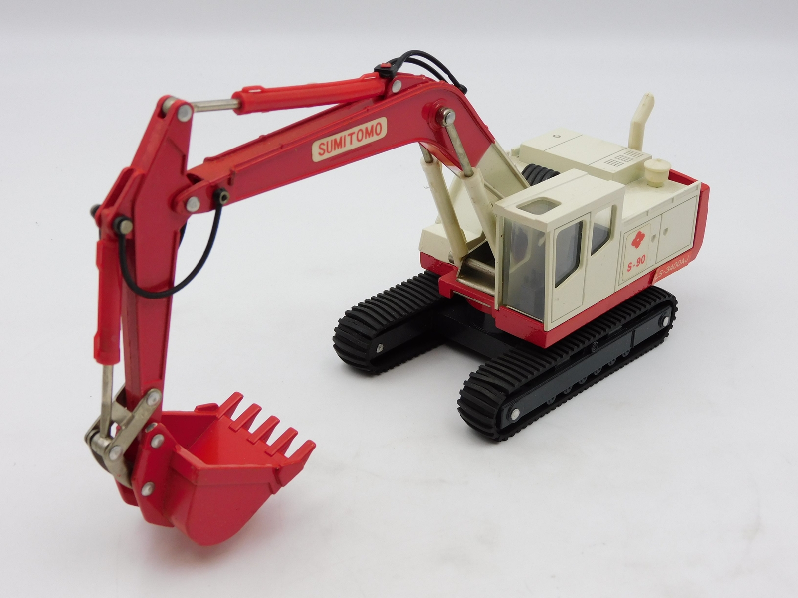 Yonezawa Diapet Sumitomo FMC Link-Belt S90 LS3400AJ Excavator 1:40 Diecast