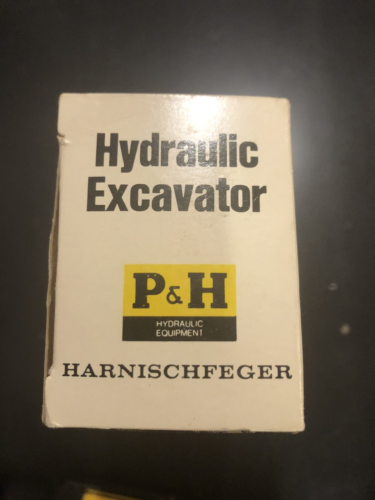 RW Ziss Model P&H Hydraulic Excavator Hoe & Shovel – 1:50 – Rare – Diecast Boxed
