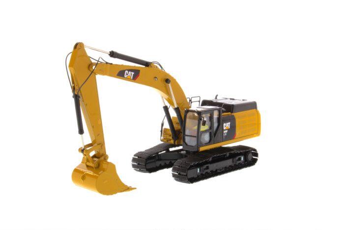DM 1:50 CAT 349F L XE Excavator Forklift Alloy Vehicle Model Simulation Toy 5943