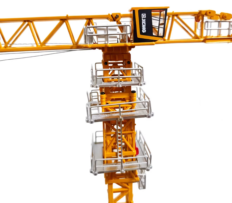 1:100 XCMG XGT360-20S1 Topless Tower Crane Constuction Equipment Diecast Model