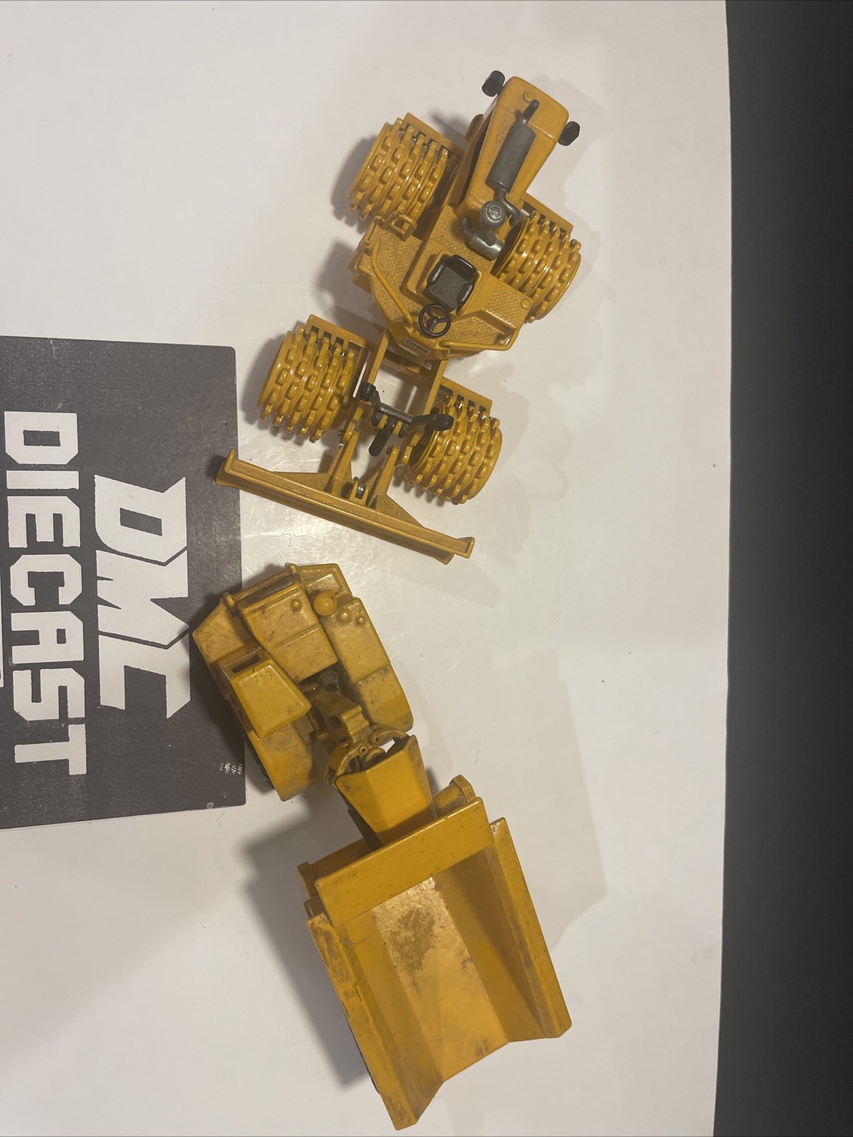 Vintage Gescha 825B & 631D CONSTRUCTION LOT OF 2 Pieces DAMAGED!