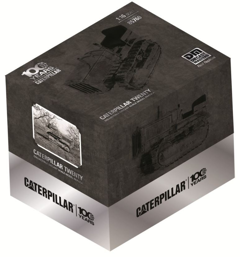DIECAST MASTERS – Gold Color Construction Machine – CATERPILLAR D8 – 1/16 -…