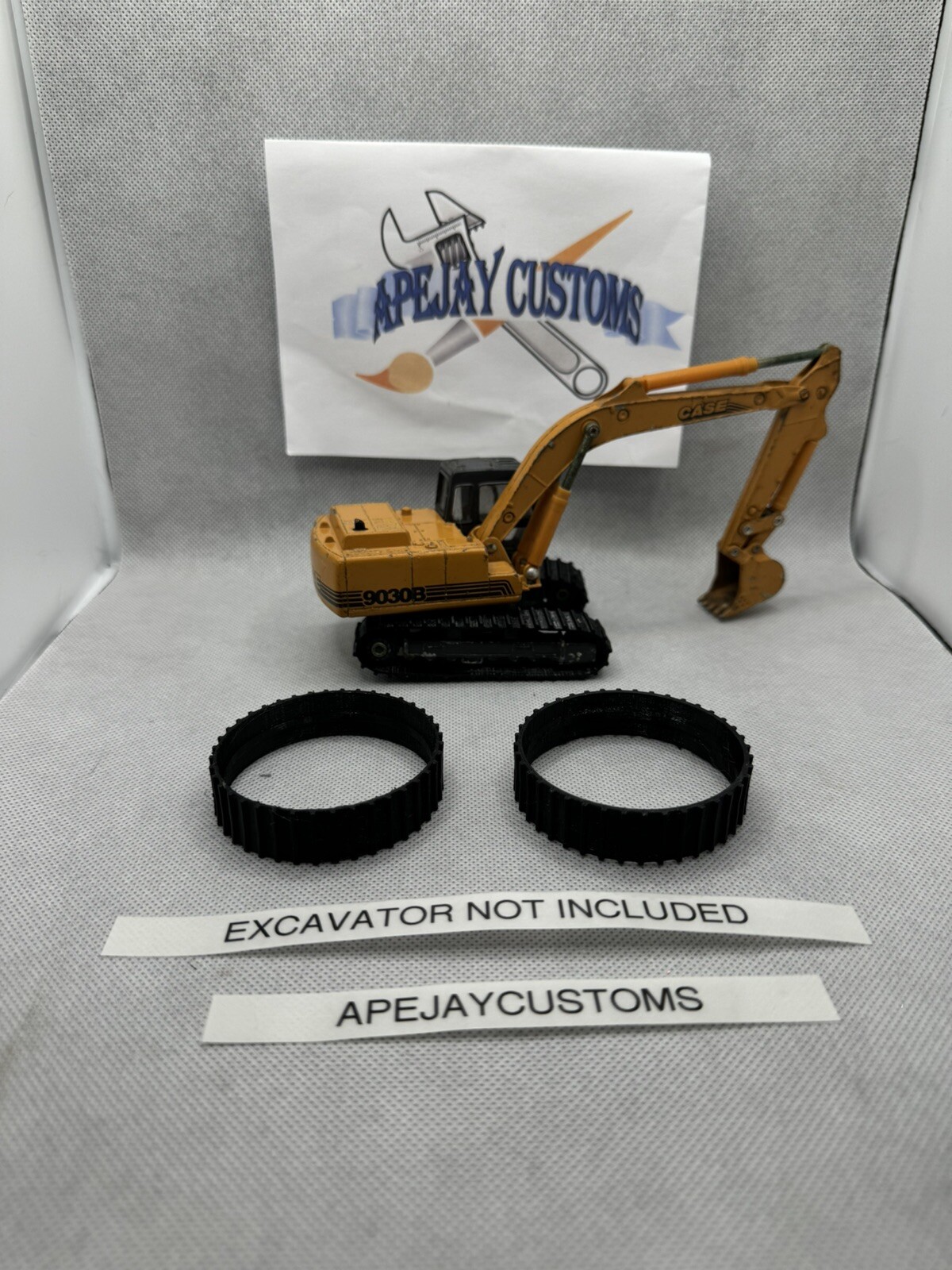 1 set of tracks for Case 9030B Excavator By Ertl 1/50 Scale