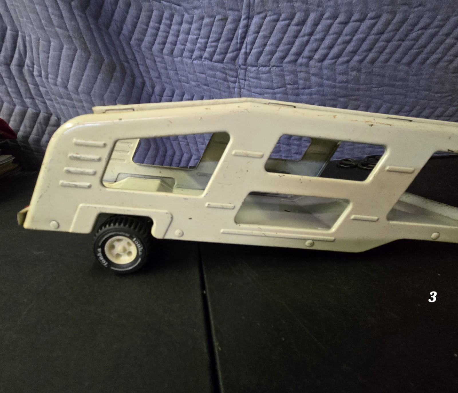 Tonka Trailer Only Of Motor Mover Car Hauler. No Decals. Vintage
