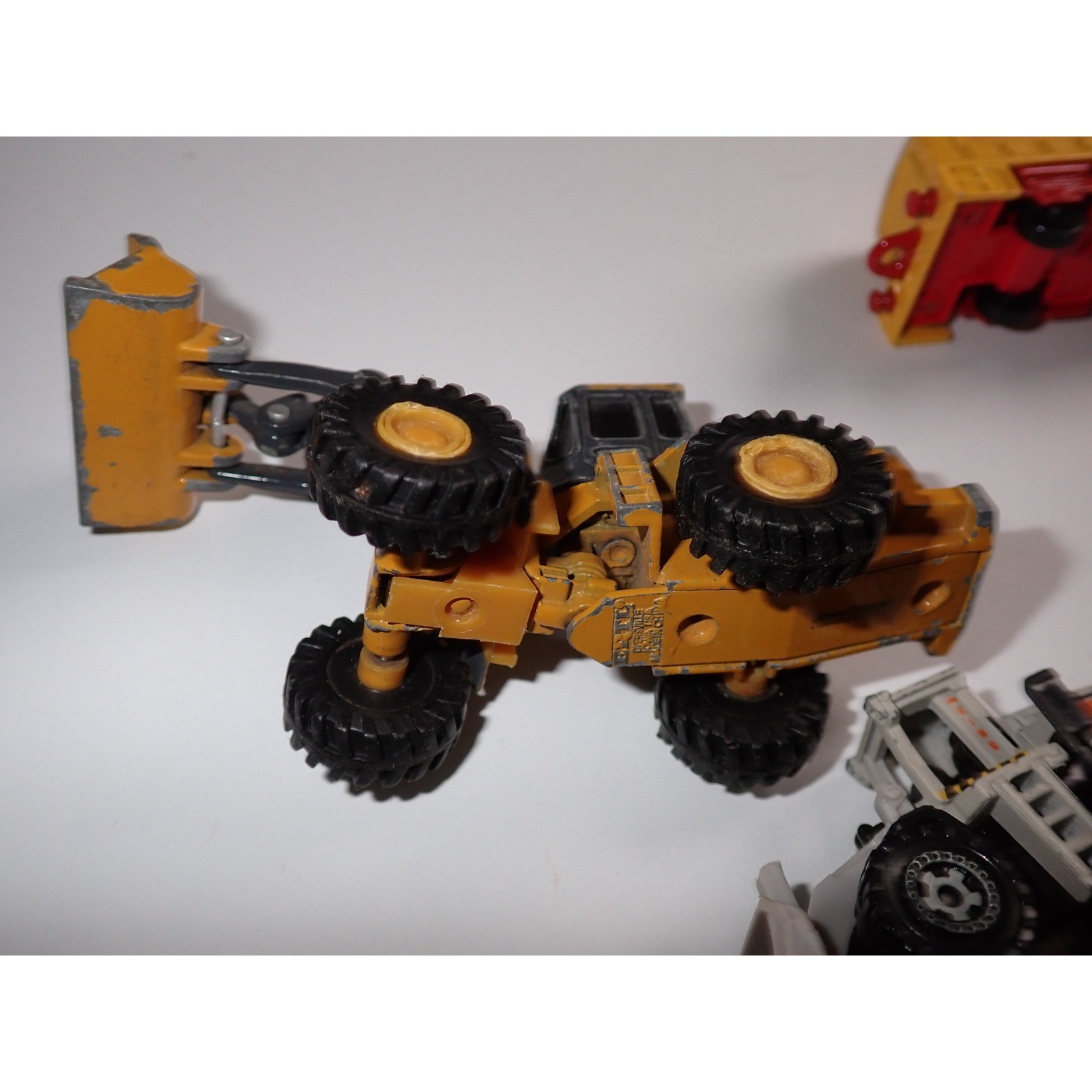 Lot Matchbox Construction Vehicles ertl Diecast & Plastic Backhoe, Bulldozer etc