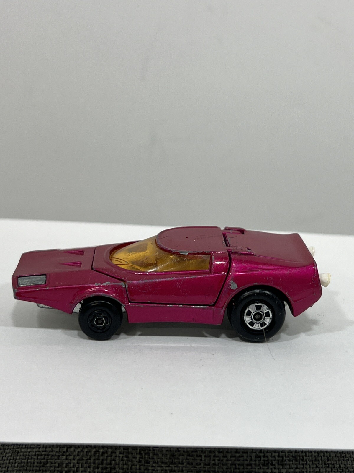 Matchbox Lesney Clipper Car #39 Superfast Vintage 1973 Pink