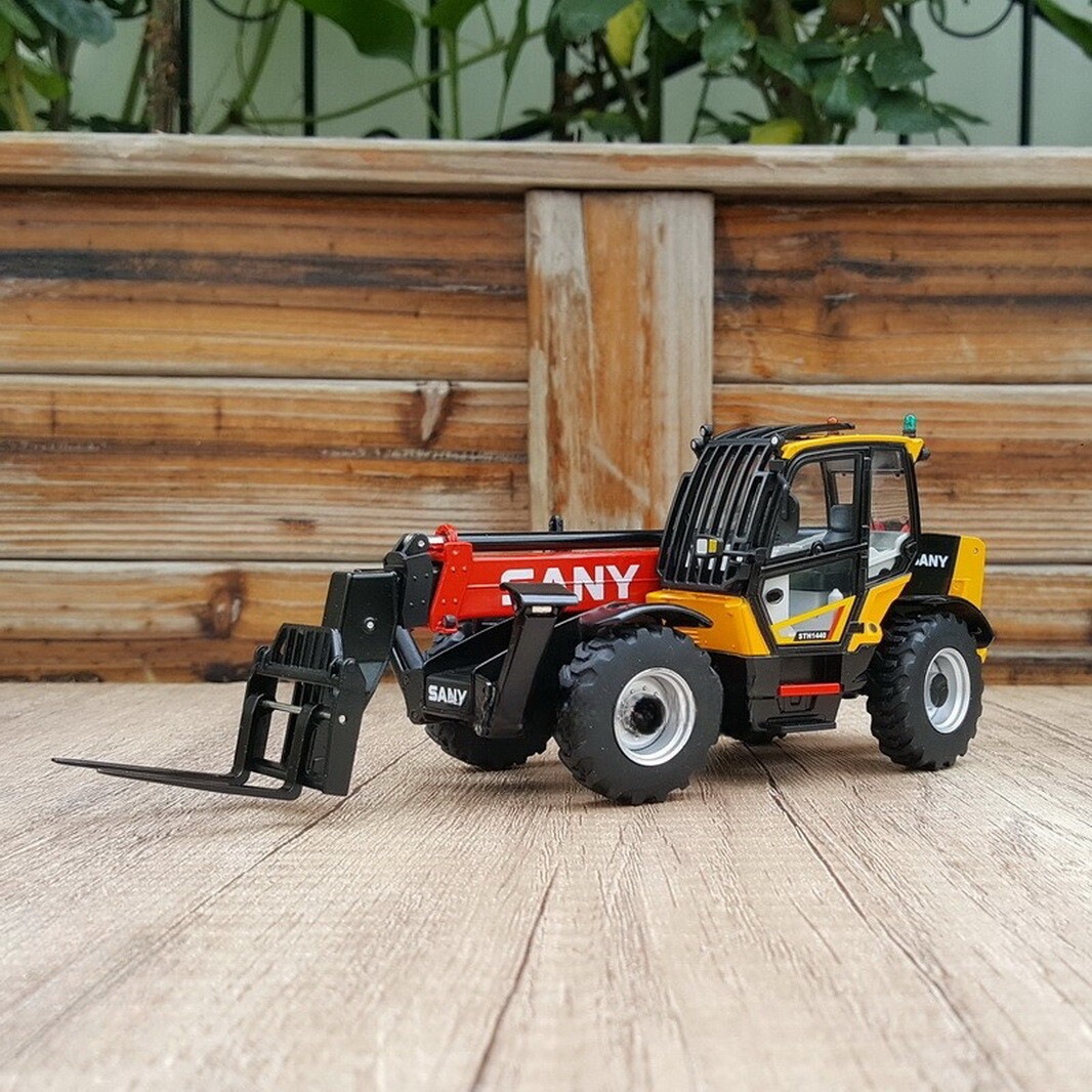 1/35 Scale SANY STH1440 Telehandler Diecast Model Toy Collection Gift