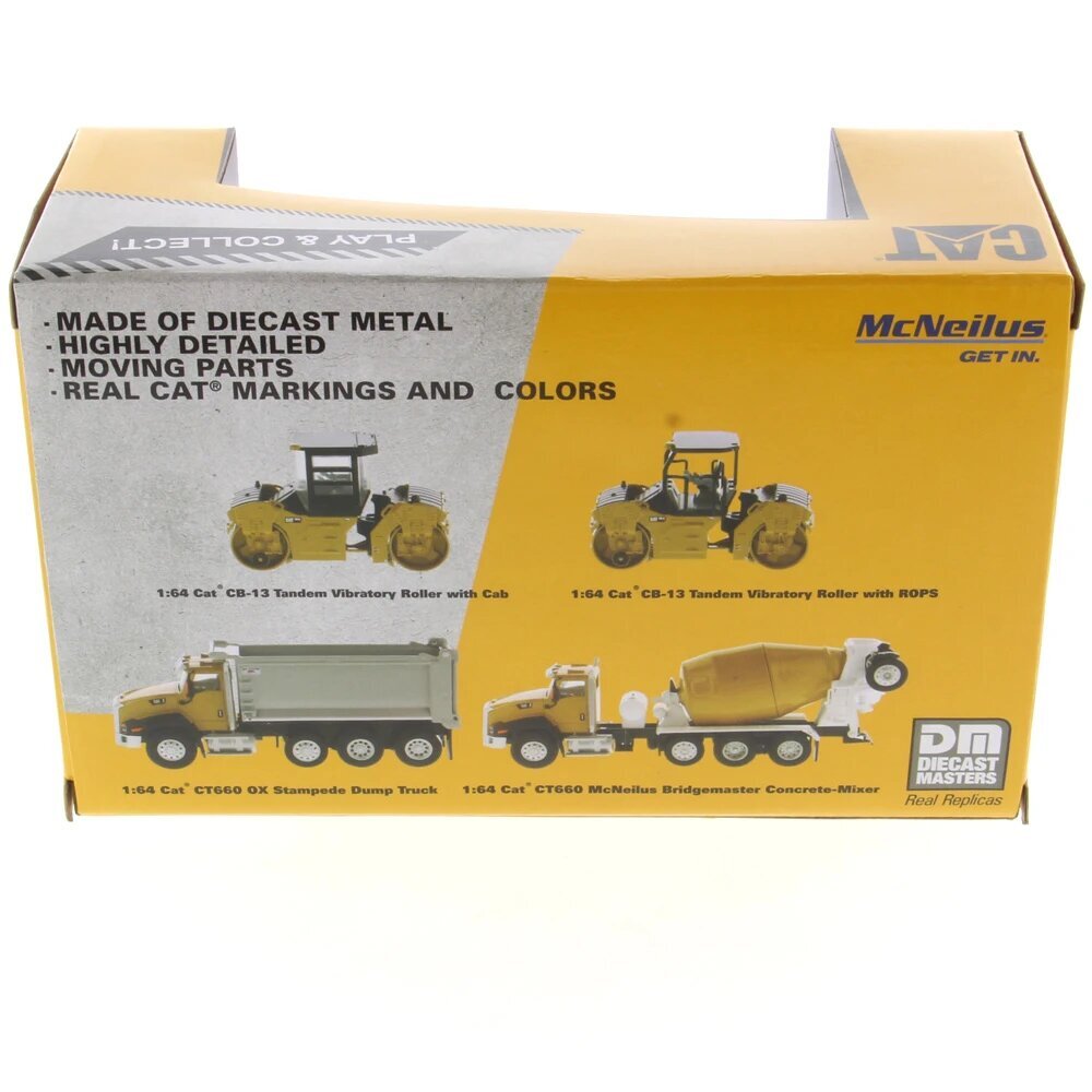 Diecast Masters 85632 Cat CT660 McNeilus Bridgemaster Concrete-Mixer 1/64 Scale