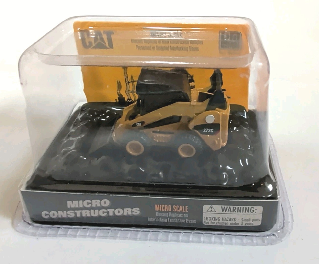 Diecast Masters Cat Micro 272C Skid Steer Loader Micro Constructors Series