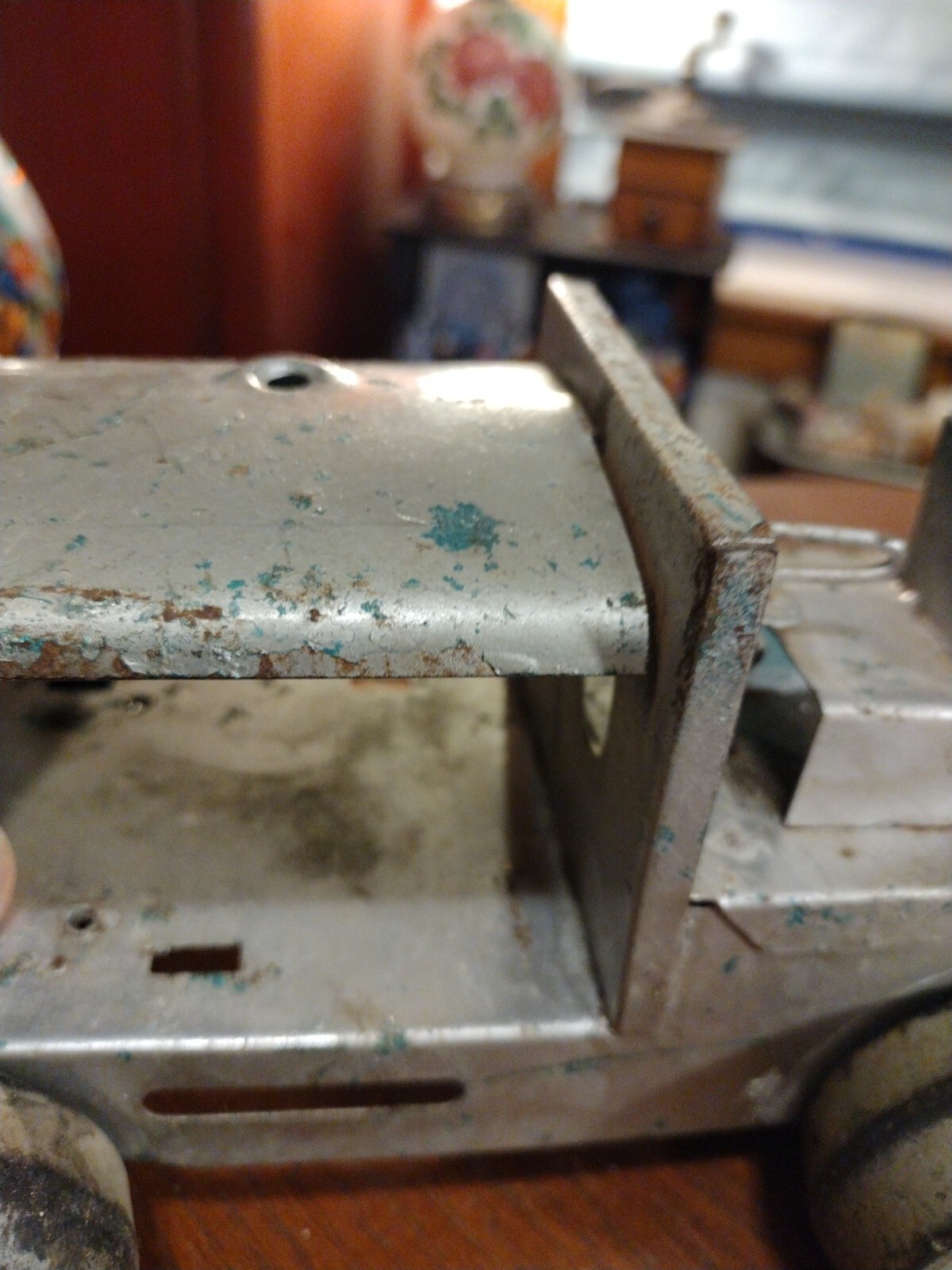 Vintage Structo Construction Toys Articulated Dump Rocker For Restore RARE