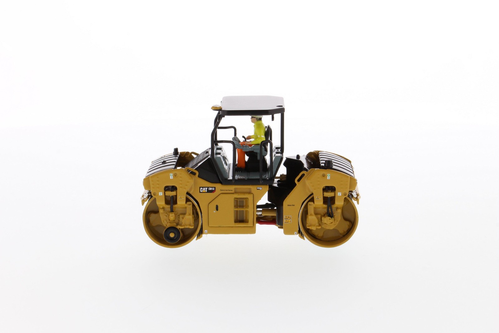 DM 1:50 CAT CB-13 Road Roller Pavement Compactor Alloy Model Toy Model 85594