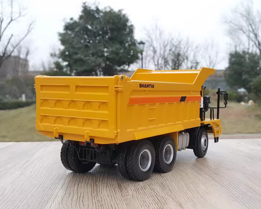 1:35 26CM SHANTUI Mining Dump Truck Construction Equipment Machine Diecast Model