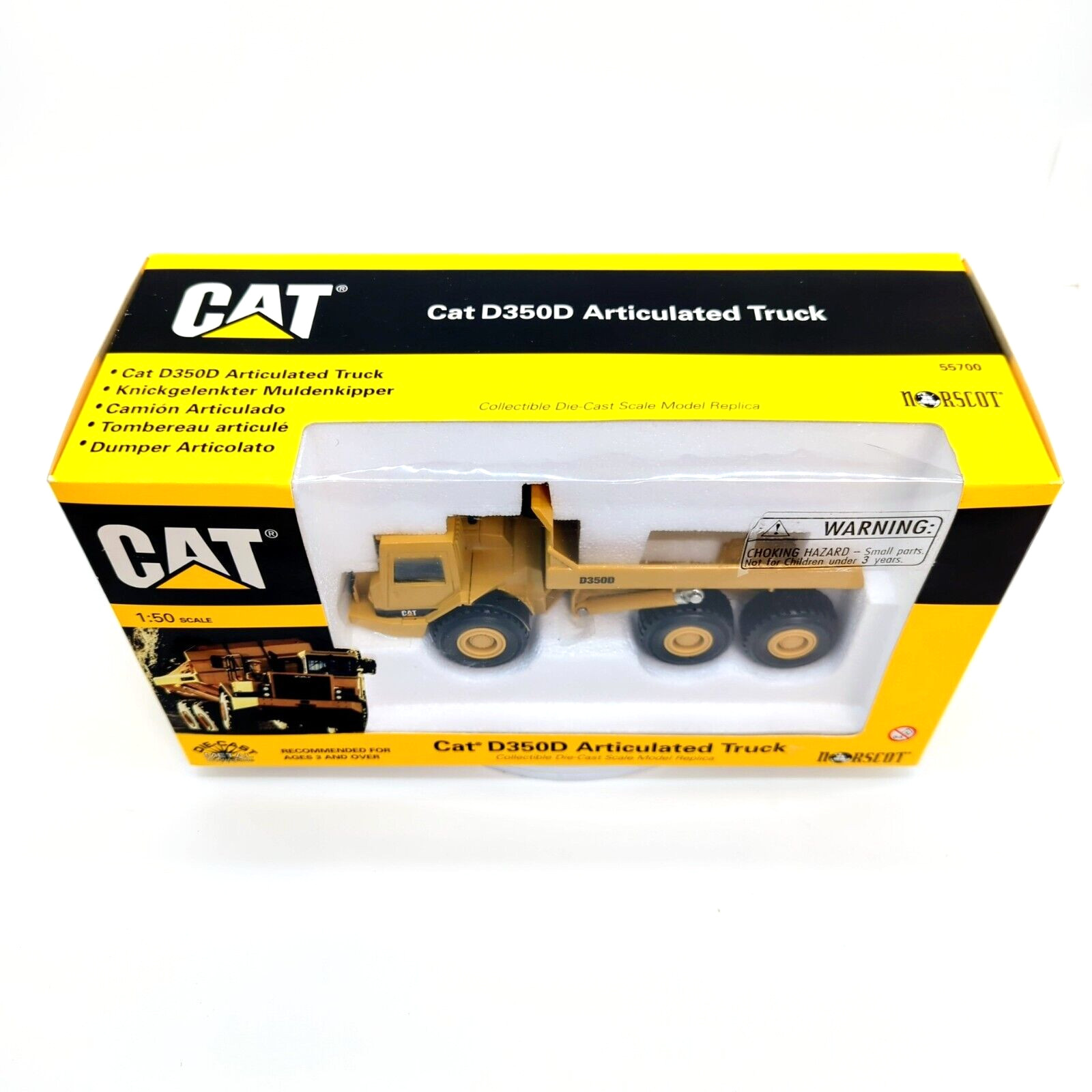 1/50 Caterpillar D350D Articulated Dump Truck Ertl