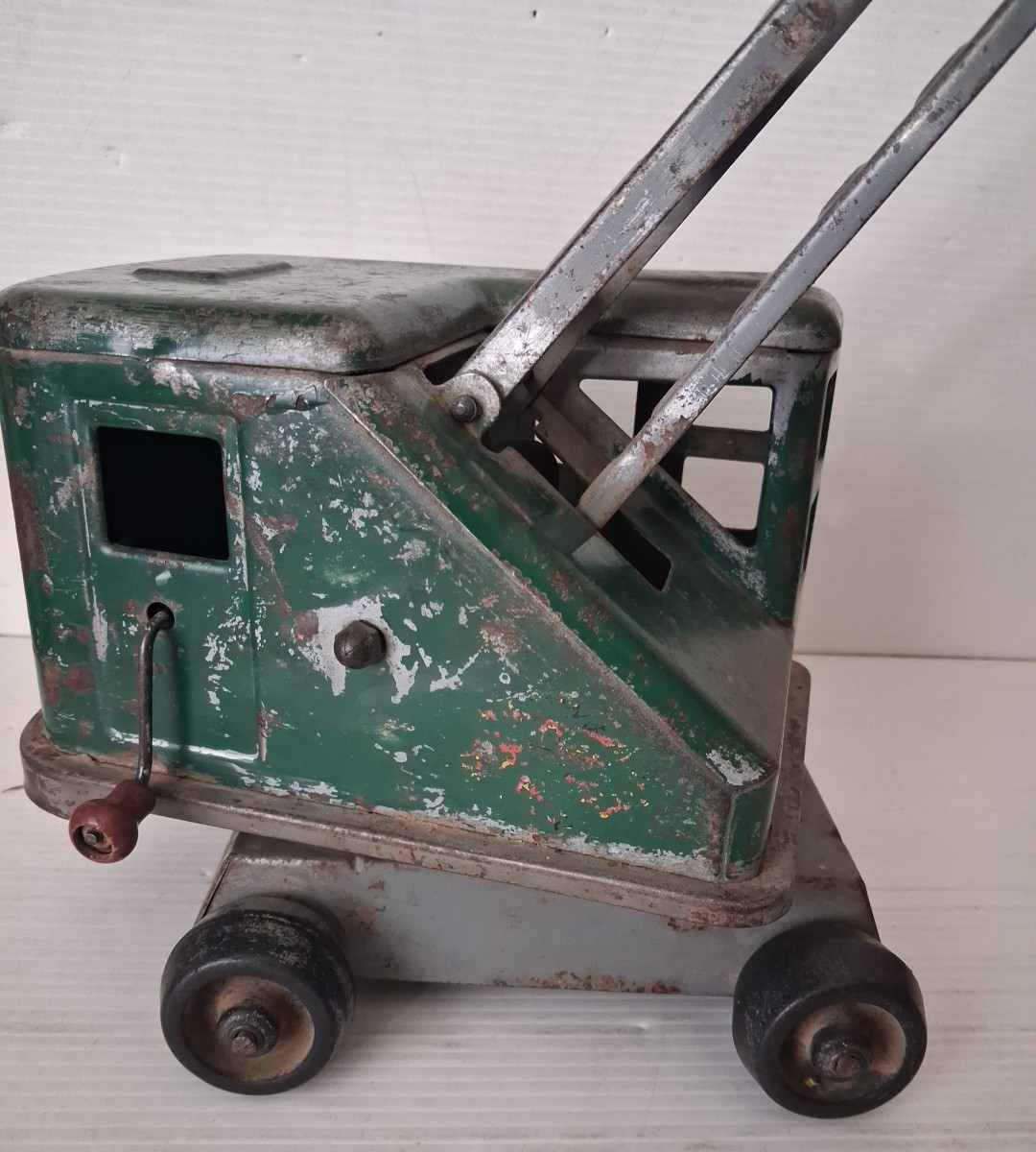 Marx Lumar Contractors Automatic Scoop Power Shovel Excavator Steel – GREEN