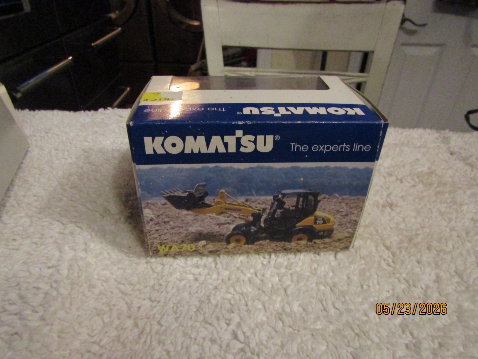 Universal Hobbies 1:50 Komatsu WA70 Front Loader BOX & Packaging ONLY UH 8005U