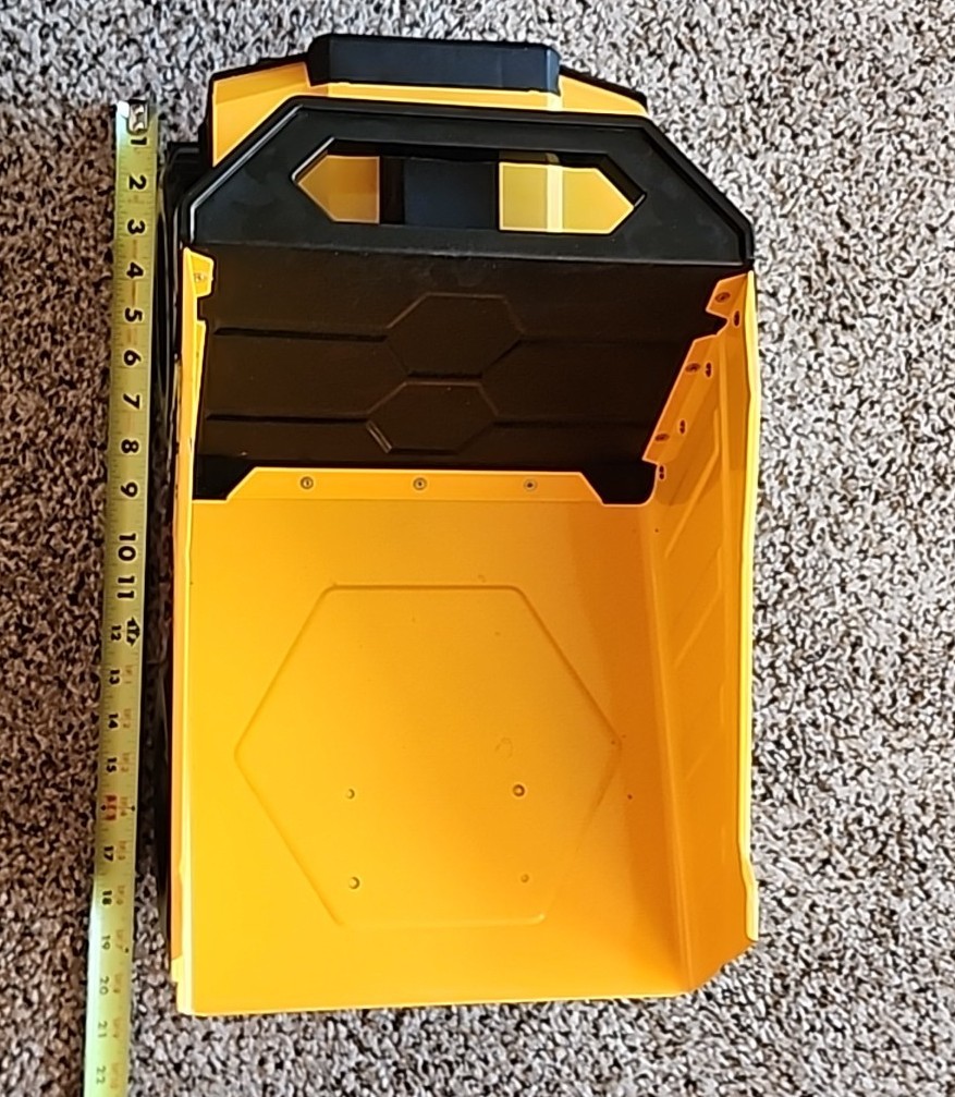CAT Mighty Steel Dump Truck Toy 20&Prime; Made In 2020 By Funrise #82415 Excellent Con
