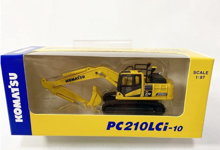 Komatsu Original Miniature 1:87 PC210LCi-10 Shareholder Benefit Non-sale Item JP