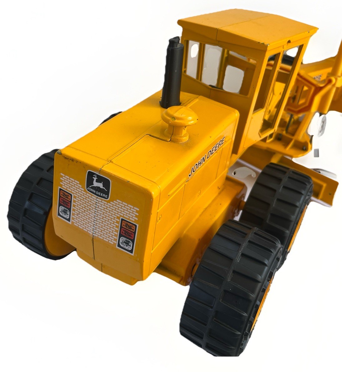 Vtg ERTL John Deere 772B Road Grader 1/16 Scale Die-Cast Construction Toy