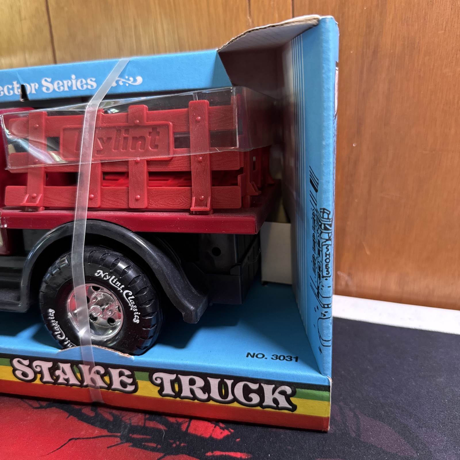 Nylint Steel Classics Stake Truck Collector Series No. 3031 Red NIB Made in USA