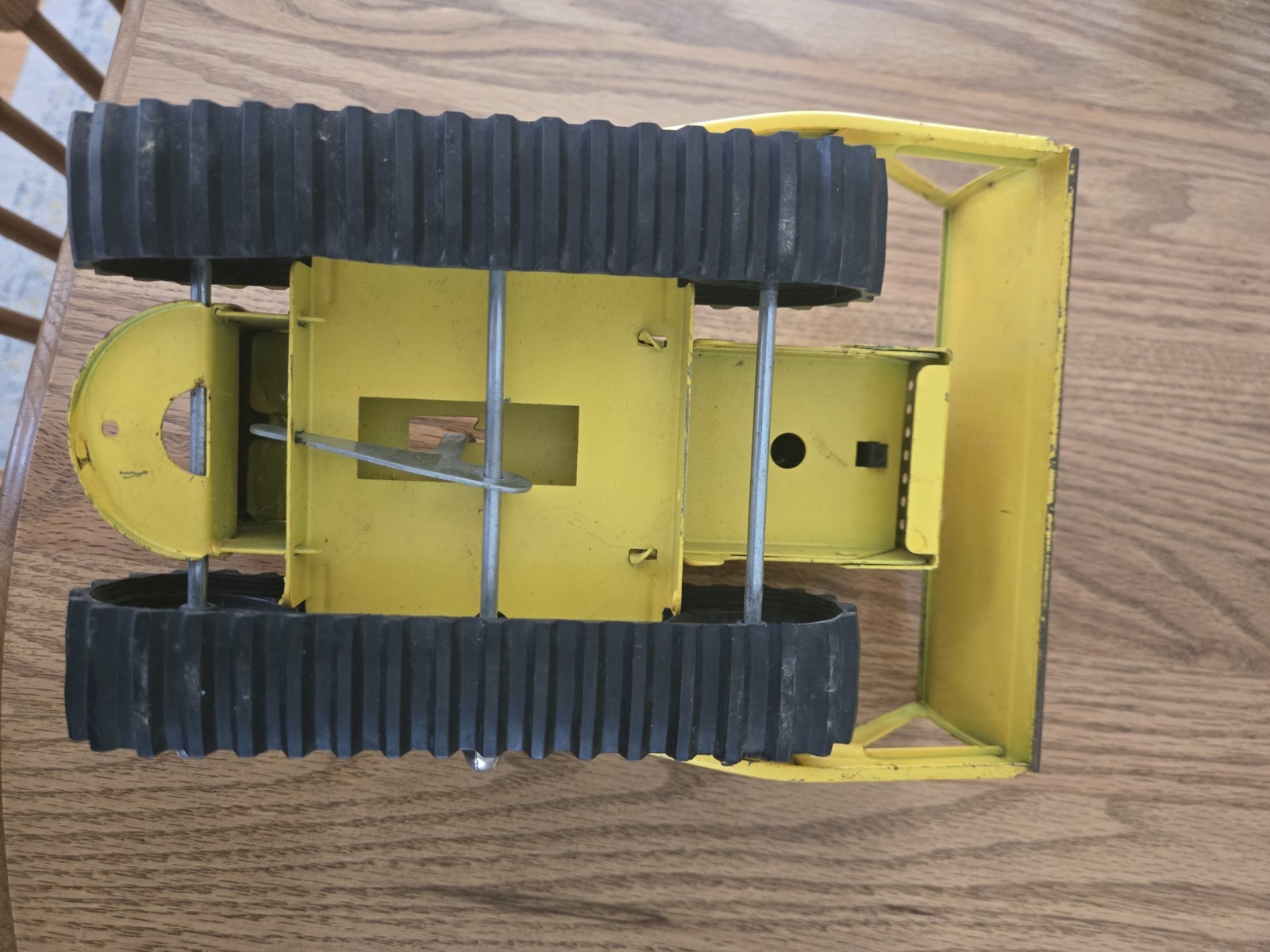 Vintage 1960&rsquo;s &lsquo;Tonka&rsquo; Pressed Steel Yellow Bulldozer – Excellent Cond.-No Rust