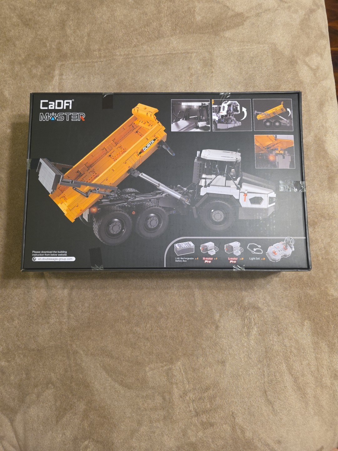 cadfi master articulated dump truck Brand New