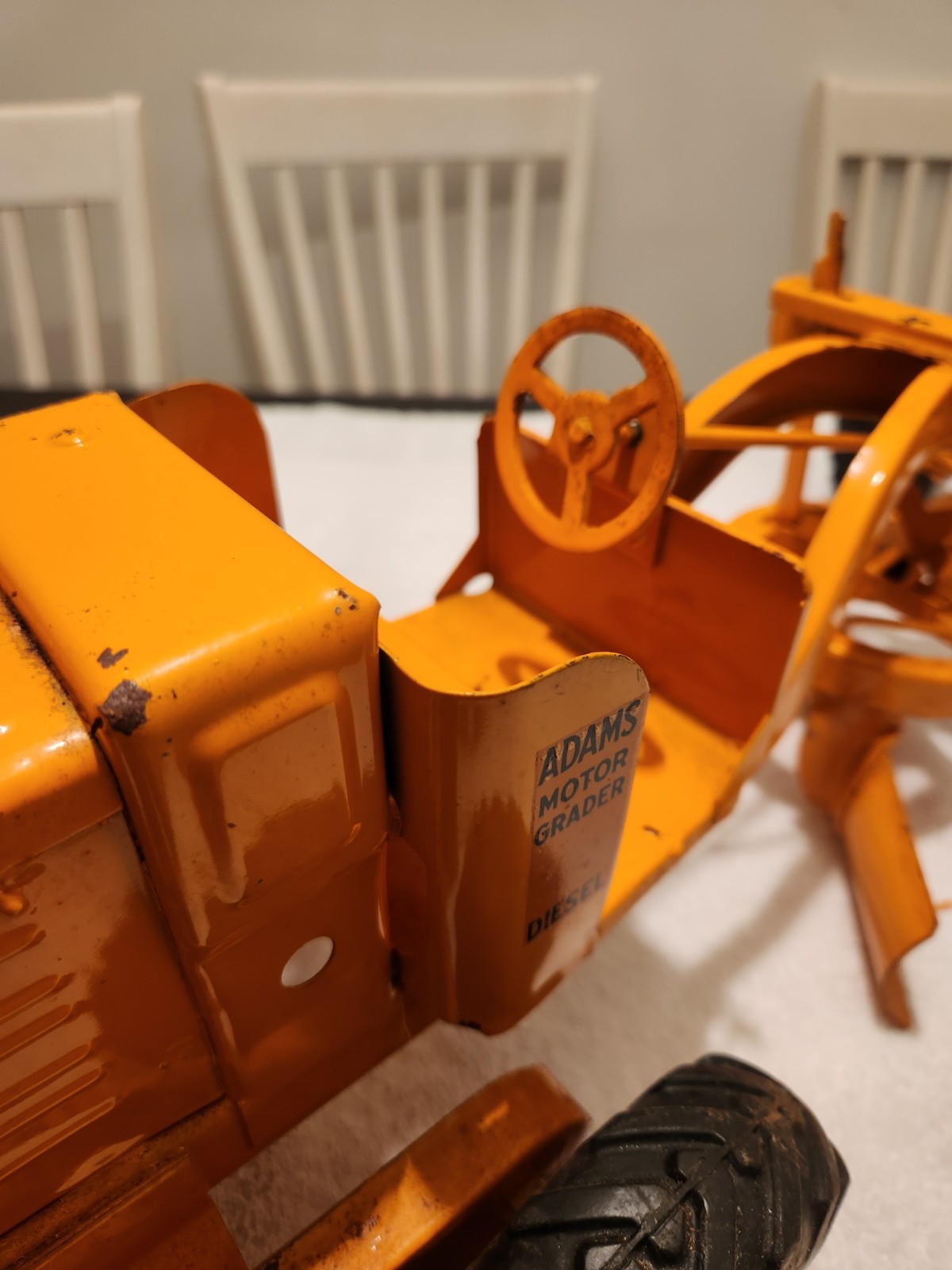 Vintage Adams Motor Grader 1950&rsquo;s Doepke Model Toy USA