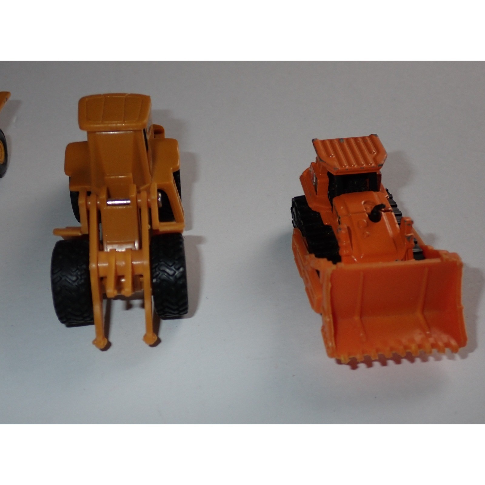 Lot Matchbox Construction Vehicles ertl Diecast & Plastic Backhoe, Bulldozer etc