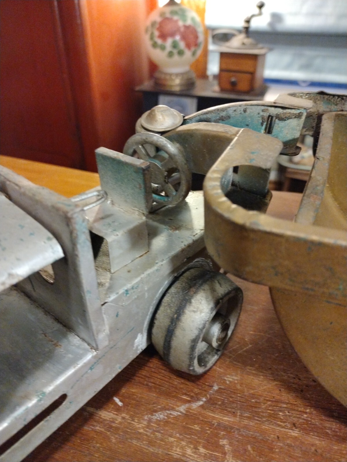 Vintage Structo Construction Toys Articulated Dump Rocker For Restore RARE