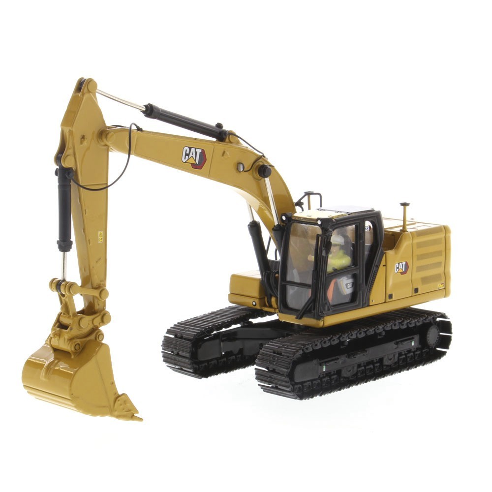 ⭐ 1:50 CAT 323 NEXT GEN HYDRAULIC EXCAVATOR W/ WORK TOOLS DIECAST MASTERS 85657⭐