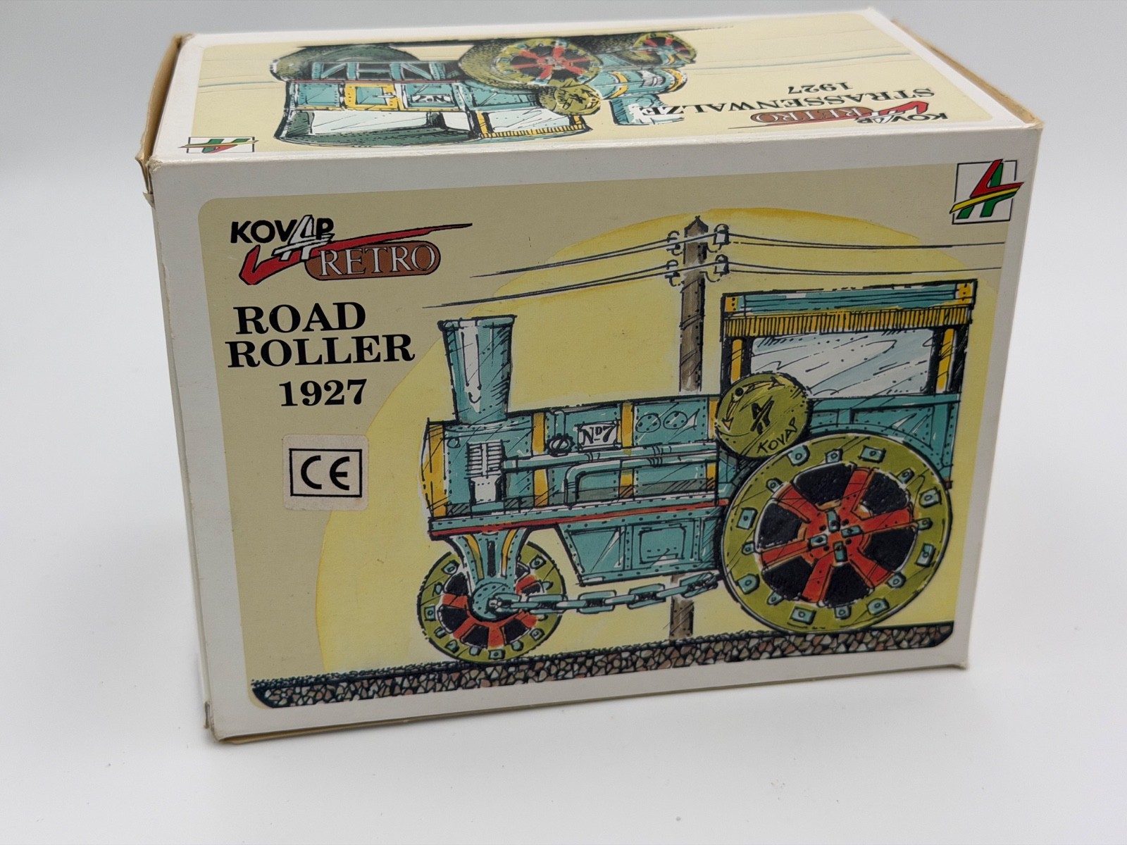 KOVAP RETRO ROAD ROLLER 1927 WITH BOX NEW