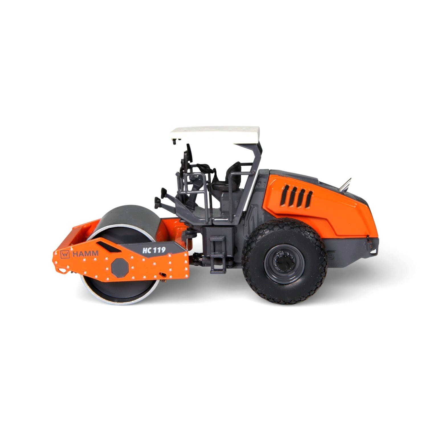 Hamm HC119 Smooth Roller Compactor – NZG 1:50 Scale Diecast Model #1042 New