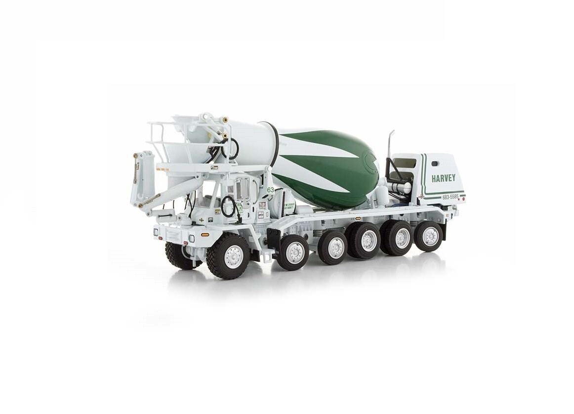 Oshkosh S-Series Cement Mixer – « HARVEY » – 1/50 – TWH #075-01066
