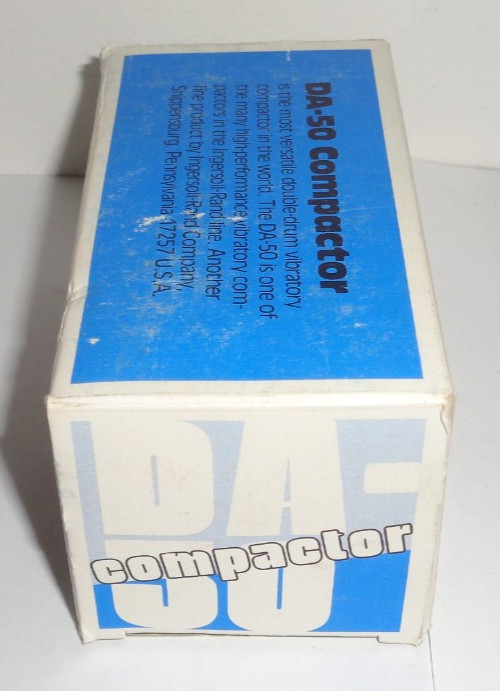 NZG #203 1/50 Ingersoll-Rand DA50 Vibratory Asphalt Roller Compactor – Boxed